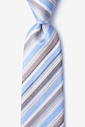 Carn Blue Extra Long Tie Photo (0)