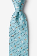 Choose Your Weapon Blue Tie Photo (0)