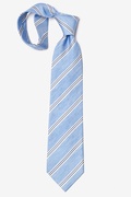 Dartmouth Blue Extra Long Tie Photo (3)