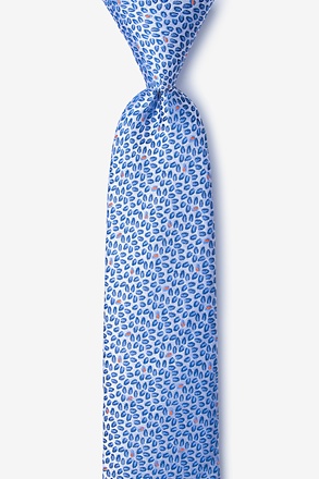 Doolittle Blue Skinny Tie