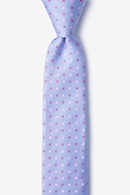 Eagle Blue Skinny Tie Photo (0)