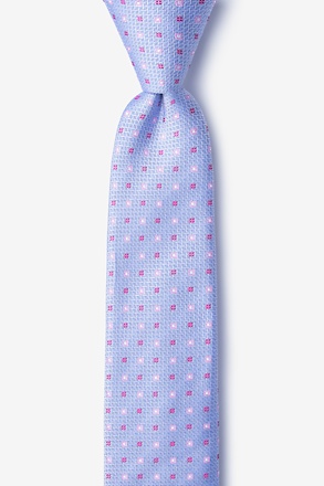 Eagle Blue Skinny Tie