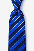 Fane Blue Extra Long Tie Photo (0)