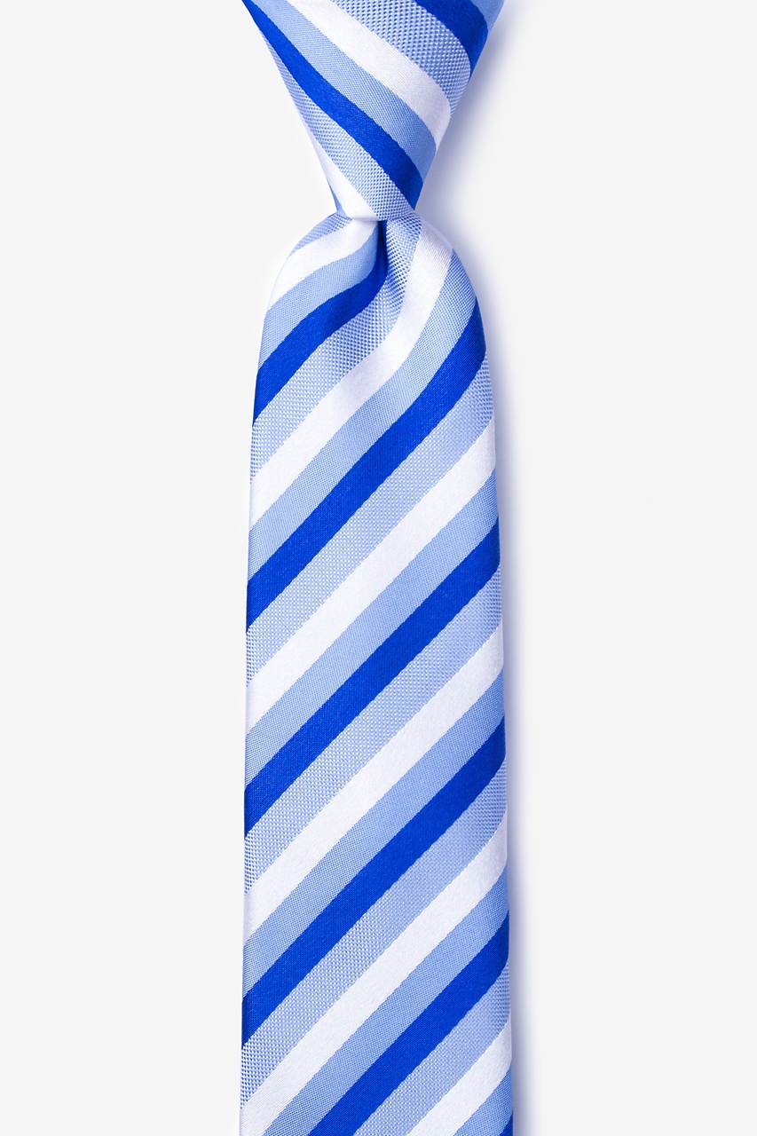 Fergus Blue Skinny Tie Photo (0)