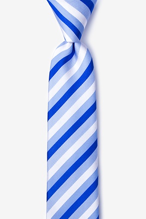 _Fergus Blue Skinny Tie_