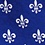 Blue Silk Fleur Crazy Self-Tie Bow Tie