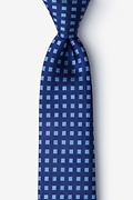 Flores Tie Blue Tie Photo (0)