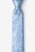 Gable Blue Skinny Tie Photo (0)