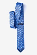 Golf Balls & Tees Blue Skinny Tie Photo (1)