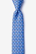 Golf Balls & Tees Blue Skinny Tie Photo (0)