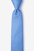 Goose Blue Skinny Tie Photo (0)