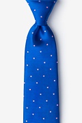 Gotland Blue Extra Long Tie Photo (0)