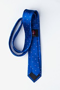 Gotland Blue Skinny Tie Photo (1)