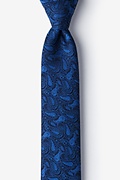 Grande Blue Skinny Tie Photo (0)