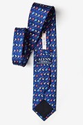 Guitar God Blue Extra Long Tie Photo (2)