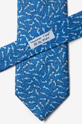 Hammerhead Shark Blue Tie Photo (2)
