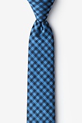 Isabela Blue Skinny Tie Photo (0)