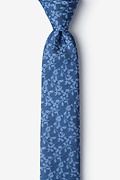 Kauai Blue Skinny Tie Photo (0)