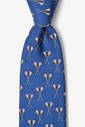 Lacrosse Blue Tie Photo (0)