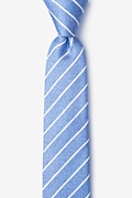 Lagan Blue Skinny Tie Photo (0)