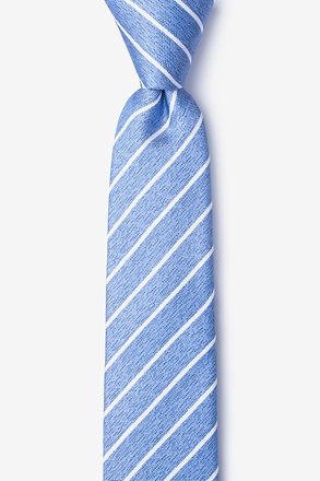 Lagan Blue Skinny Tie