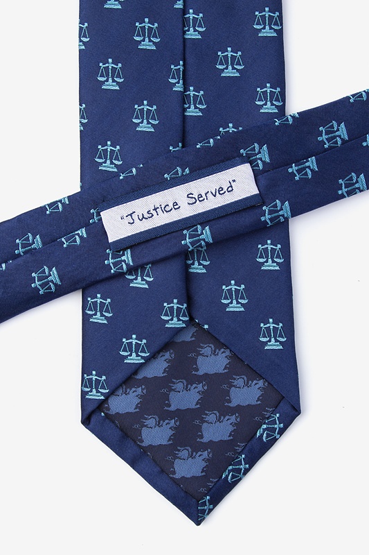 Lawyer Tie Justice Scales Tie