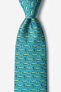 Let's Canoe-dle Blue Tie Photo (0)