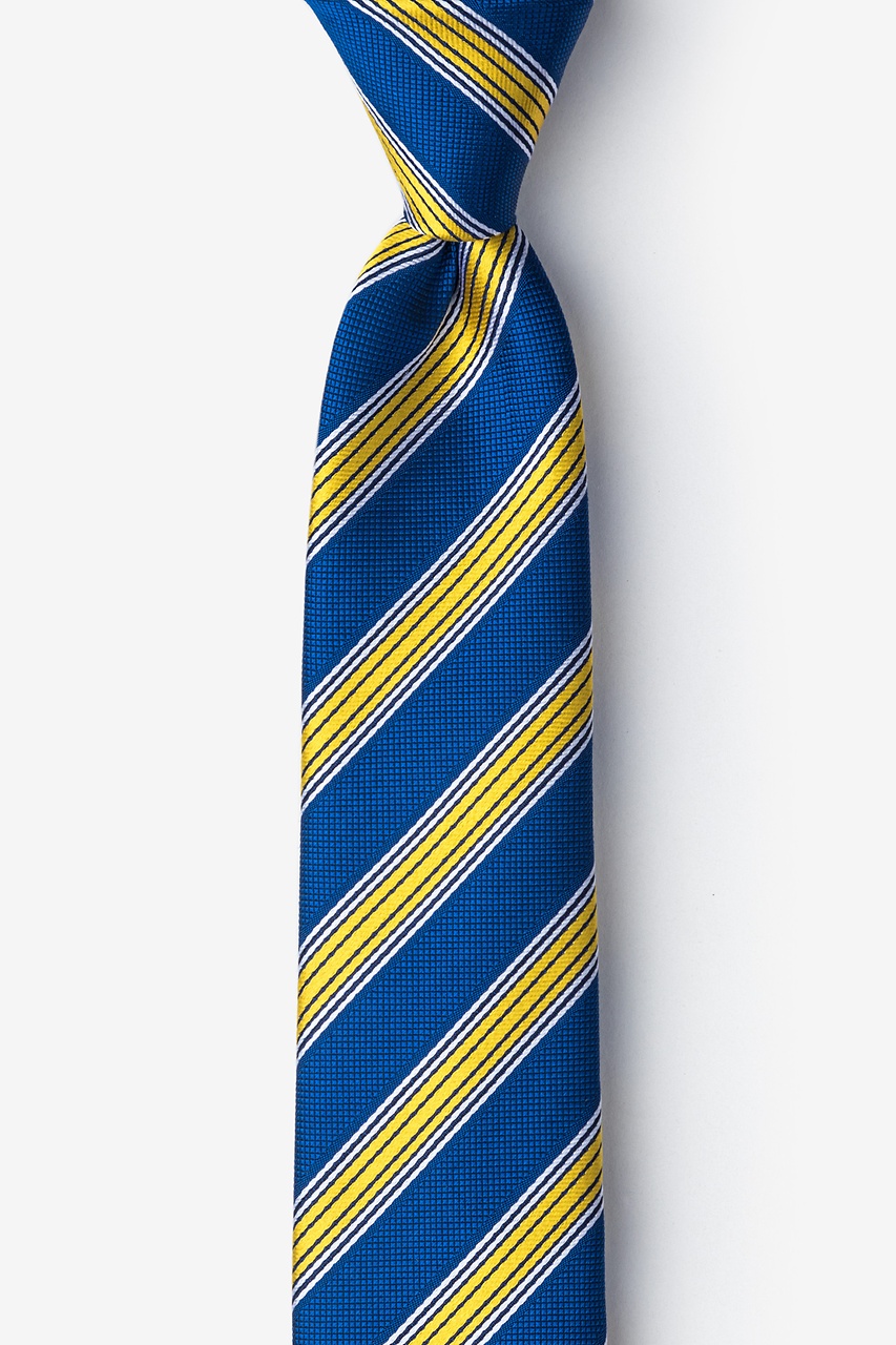 Melville Blue Skinny Tie Photo (0)