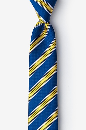 _Melville Blue Skinny Tie_