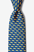 Mini Alligators Blue Tie Photo (0)