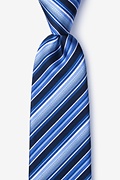 Moy Blue Extra Long Tie Photo (0)