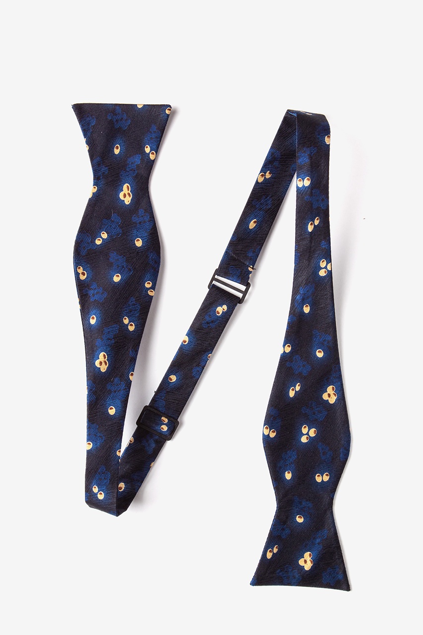 MRSA Blue Self-Tie Bow Tie