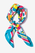 Nautical Flags Blue Square Scarf Photo (1)