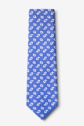 Oland Blue Extra Long Tie Photo (1)