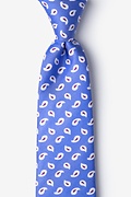 Oland Blue Extra Long Tie Photo (0)