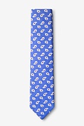 Oland Blue Skinny Tie Photo (1)