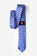 Oland Blue Skinny Tie Photo (2)
