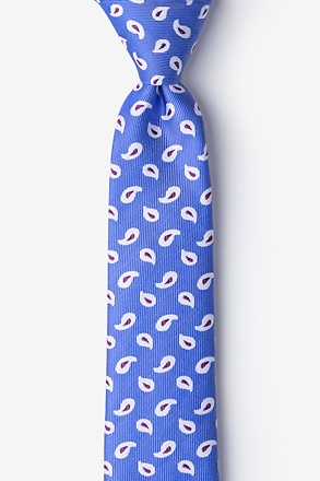 Oland Blue Skinny Tie