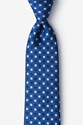 Palawan Blue Extra Long Tie Photo (0)