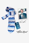 PCAA x Kevin Love Blue Extra Long Tie Photo (2)