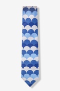 PCAA x Lawrence Jackson Blue Extra Long Tie Photo (1)