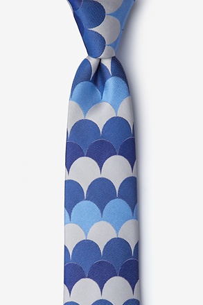 PCAA x Lawrence Jackson Blue Extra Long Tie