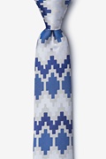 PCAA x Ronny Turiaf Blue Extra Long Tie Photo (0)