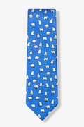 Polar Bears Blue Tie Photo (1)