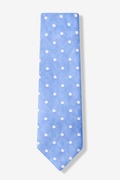 Polka Dot Blue Tie Photo (0)