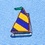 Blue Silk Rainbow Fleet Tie