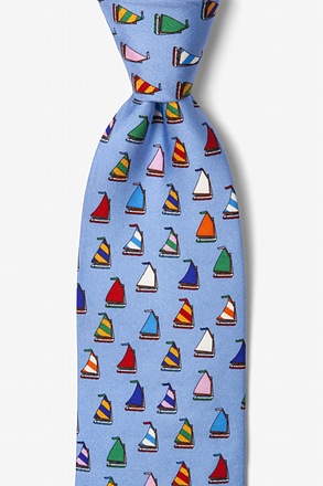 Rainbow Fleet Blue Tie