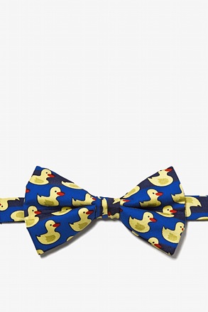 _Rubber Ducks Blue Pre-Tied Bow Tie_