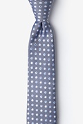 Rupat Blue Skinny Tie Photo (0)
