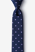 Sable Blue Skinny Tie Photo (0)